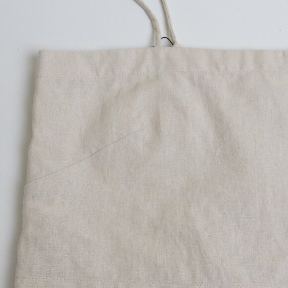 ✨ Decade Studio Dana Camisole Linen Cotton Cropped Top Ivory  Size 2-4 - Picture 6 of 11